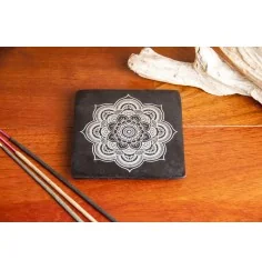 Räucherstäbchenhalter - Mandala Speckstein