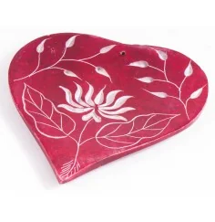 Räucherstäbchenhalter - Herz-Lotusblume