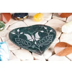 Räucherstäbchenhalter - Herz-Schmetterling