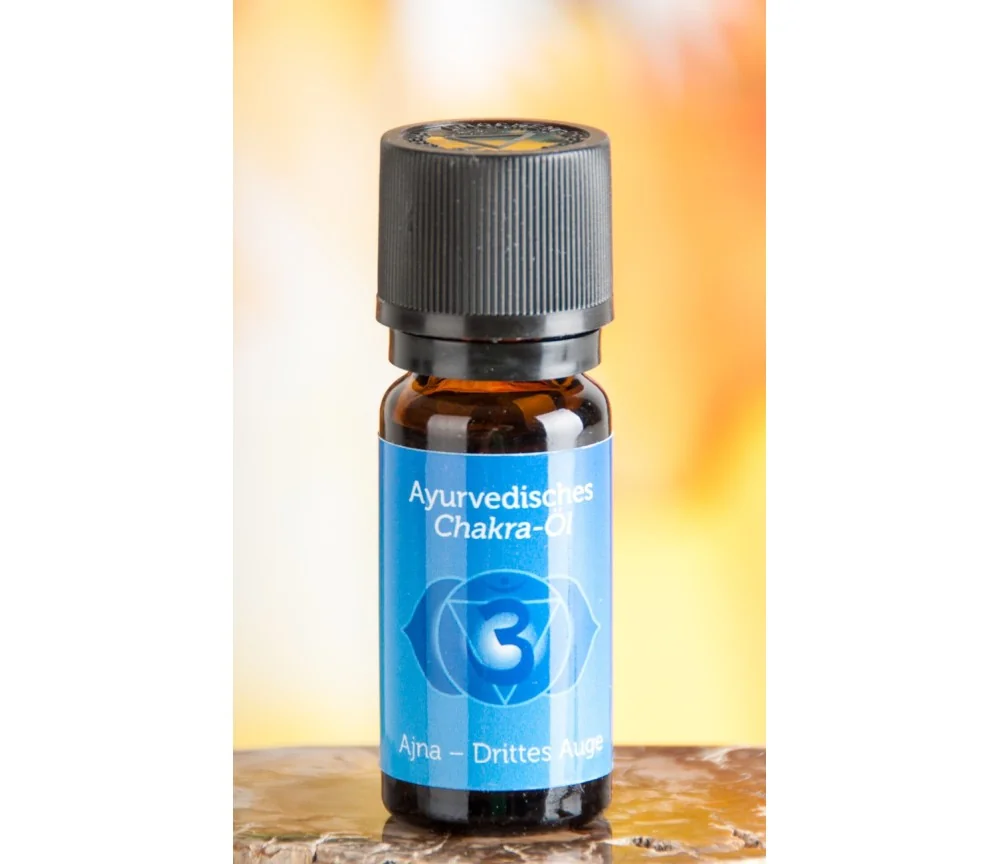 Ayurvedische Öle - Chakra 6 - Stirn-Chakra - Chakra-Öl Ajna