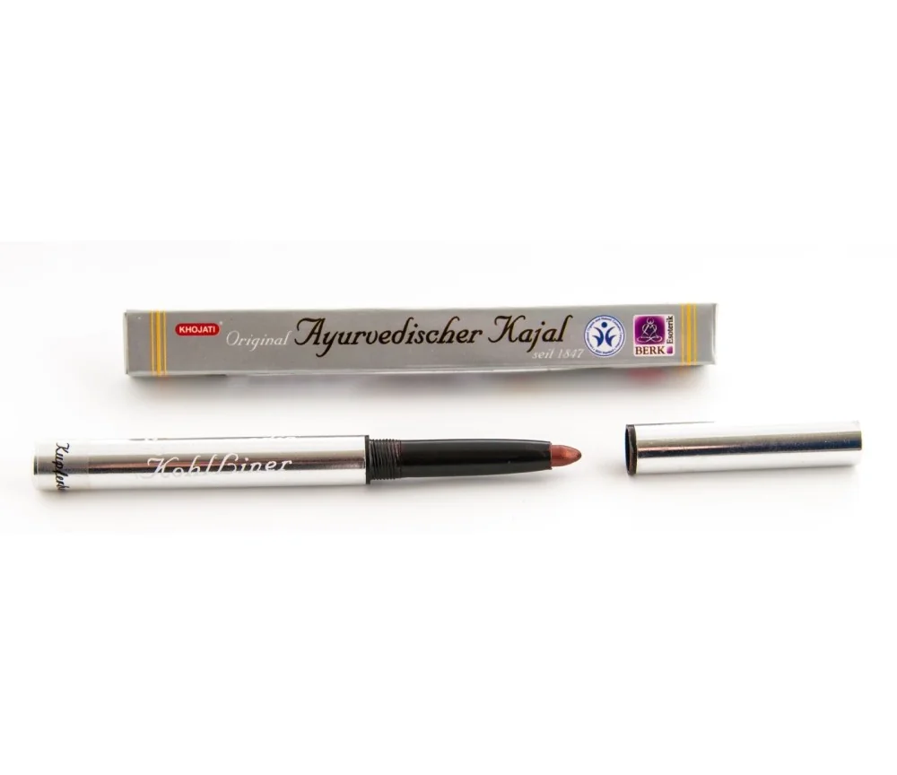 Ayurveda - Khojati -Ayurvedischer edler Kajal - Kupferbraun