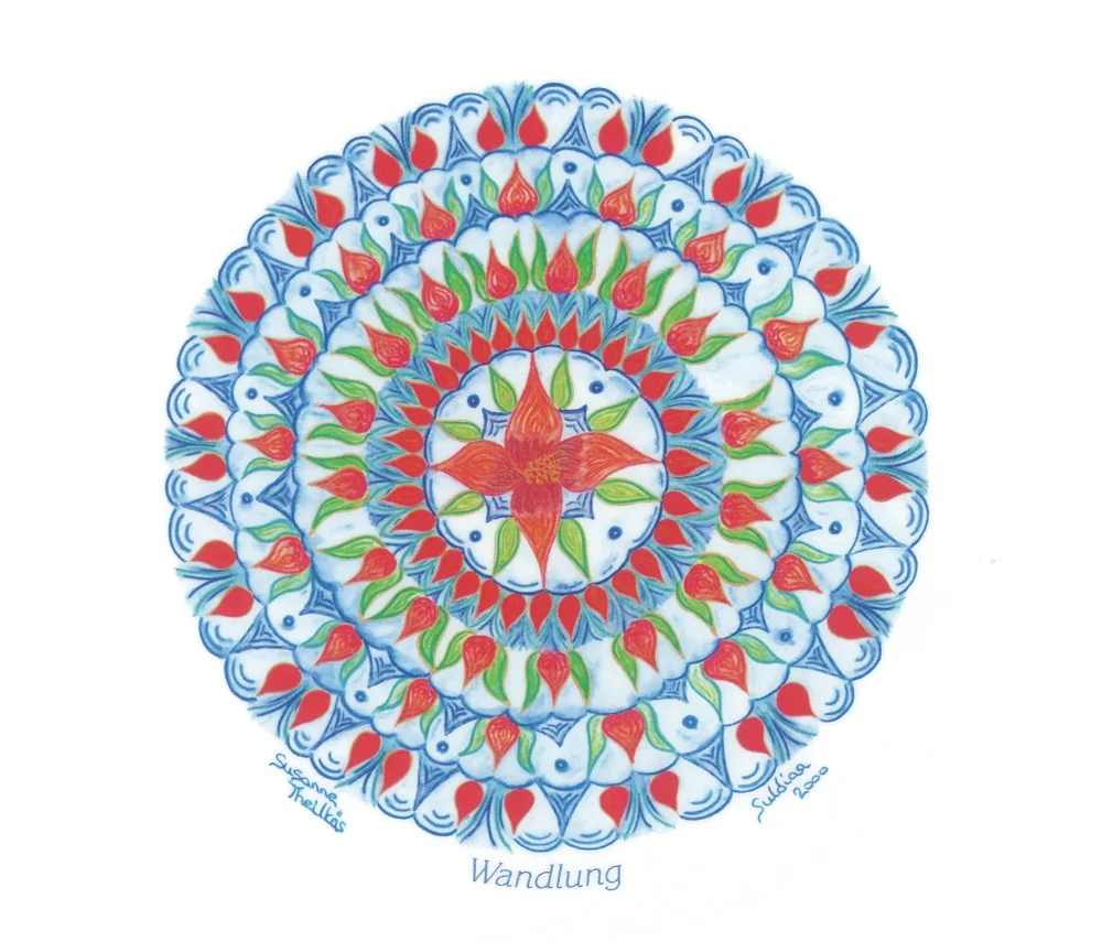 Sulidaa® Venus Mandala - Basis Mandala - Wandlung - 12 cm