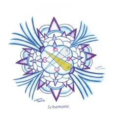 Sulidaa® Venus Mandala - Basis Mandala - Schamane- 11,5 cm