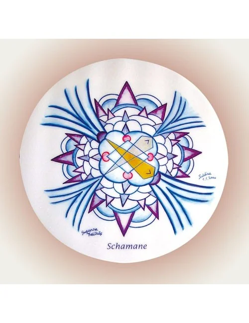 Sulidaa® Venus Mandala - Basis Mandala - Schamane- 11,5 cm