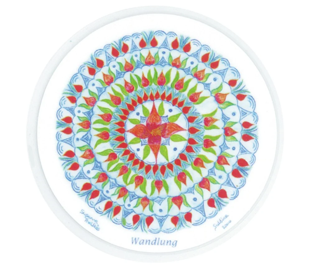 Sulidaa® Venus Mandala - Basis Mandala - Wandlung - 5 cm - 2er Pack