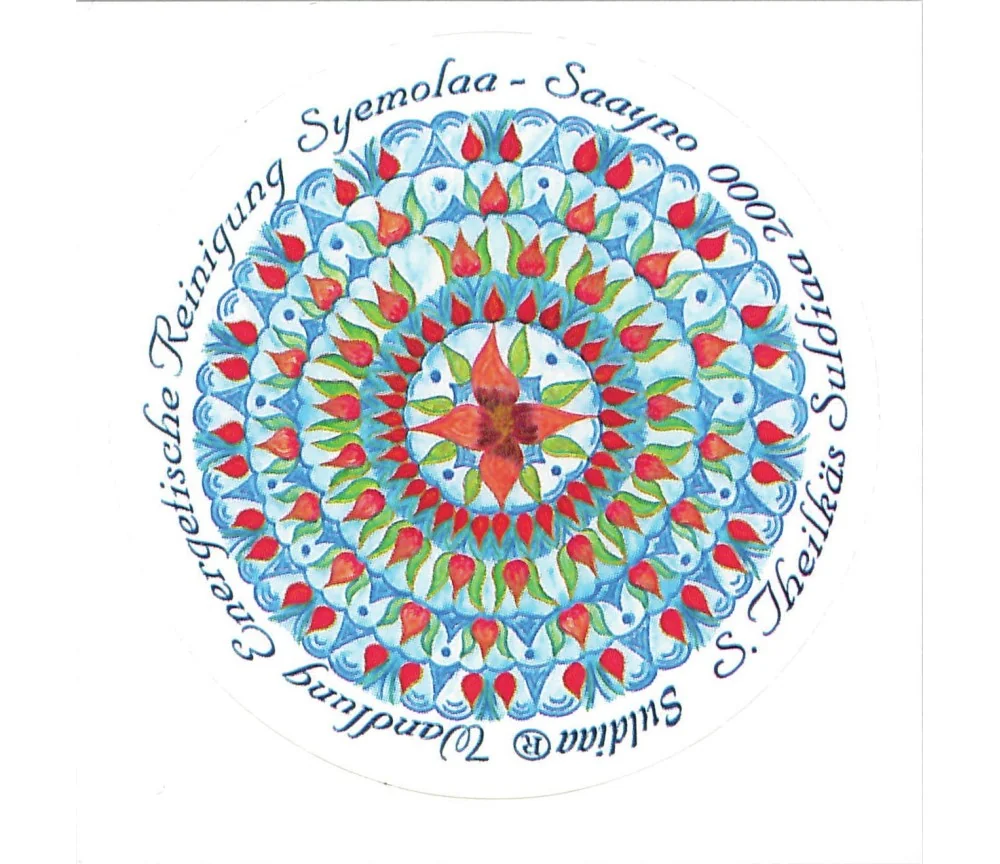 Sulidaa® Venus Mandala - Wandlung Aufkleber 5 cm