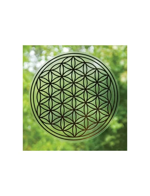 Blume des Lebens - Aufkleber 8 cm