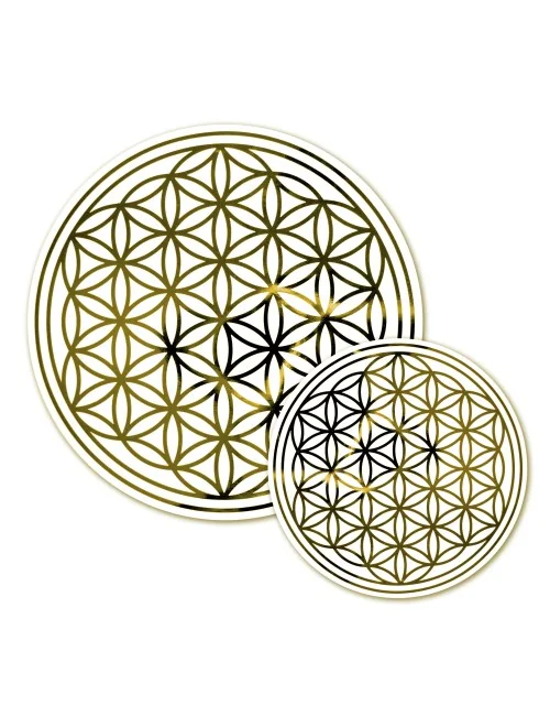 Blume des Lebens - Aufkleber 18 cm