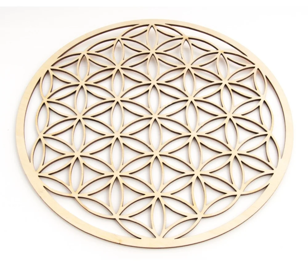 Blume des Lebens aus Holz 28 cm