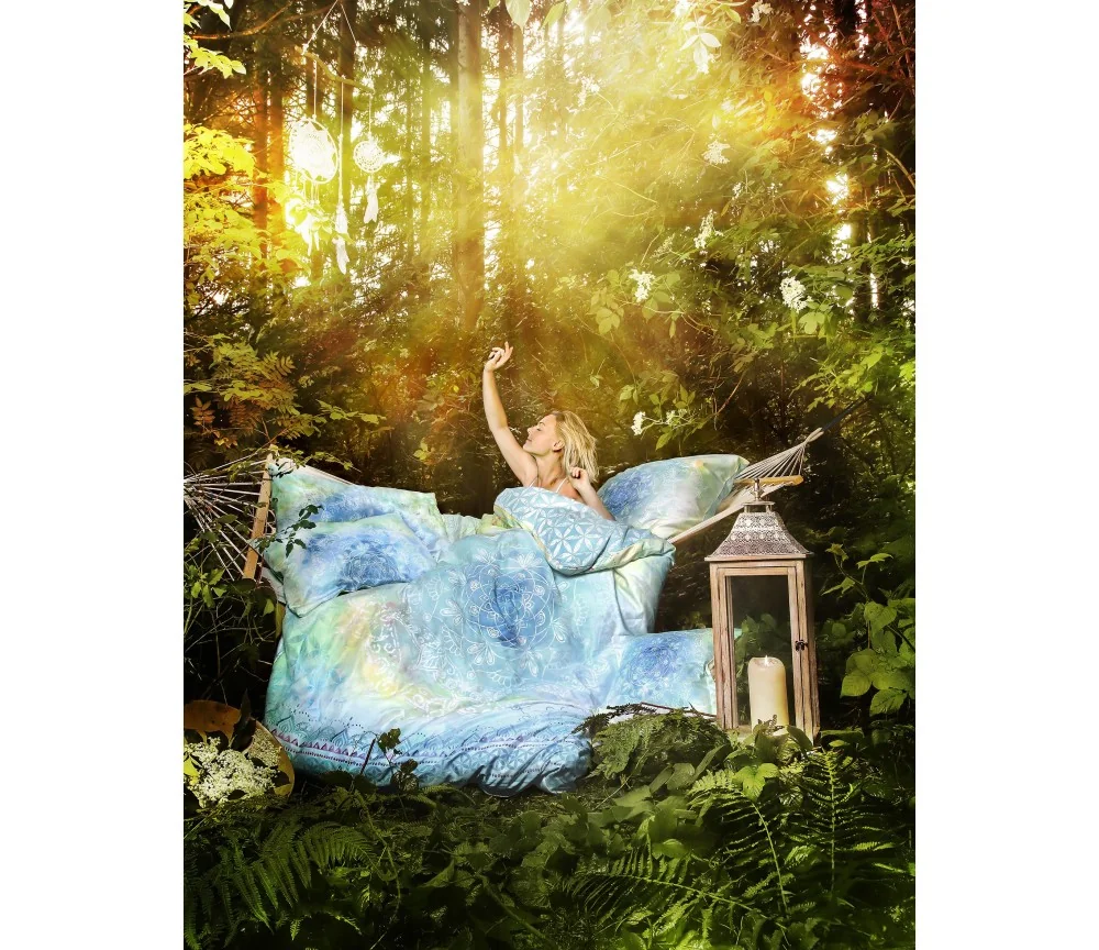 Spirit of OM - Bettwäsche Faszination - Blue Dream