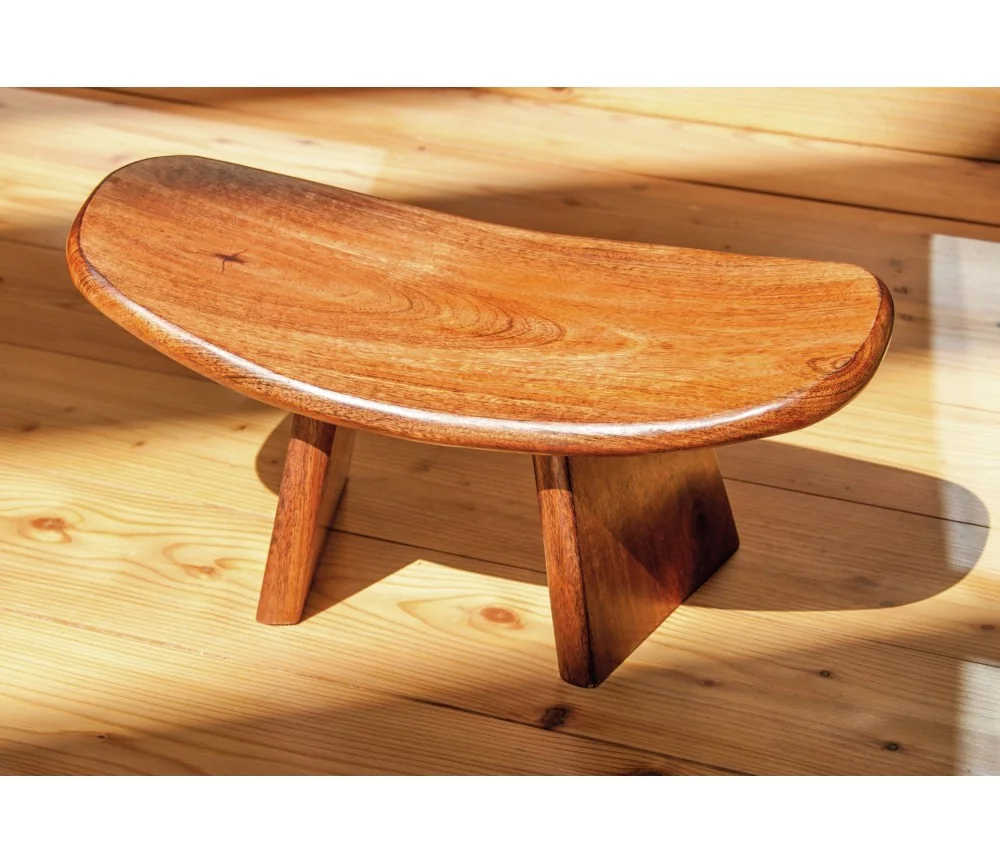 Meditations & Yoga Hocker aus Mango-Holz ca. 40 x 18 x 15 cm