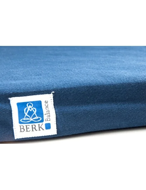 Meditations Matte dunkelblau mit Kokosnuss-Faser, 75x75x10cm