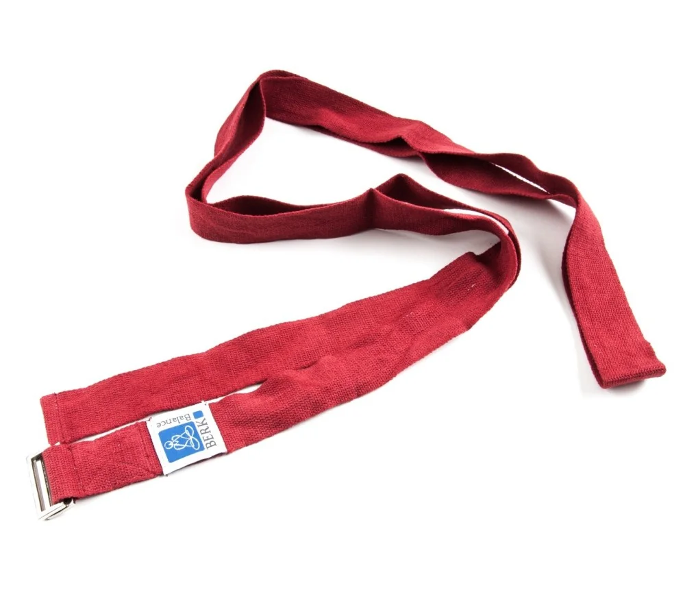 Yoga Gurt 2,4 m -weinrot