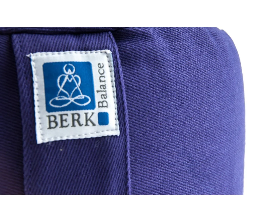 Meditationskissen - lila - Blume des Lebens - mit Buchweizen gefüllt 30 x 15 cm