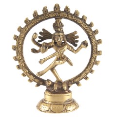 Statue - Shiva aus Messing  ca.10,5 cm