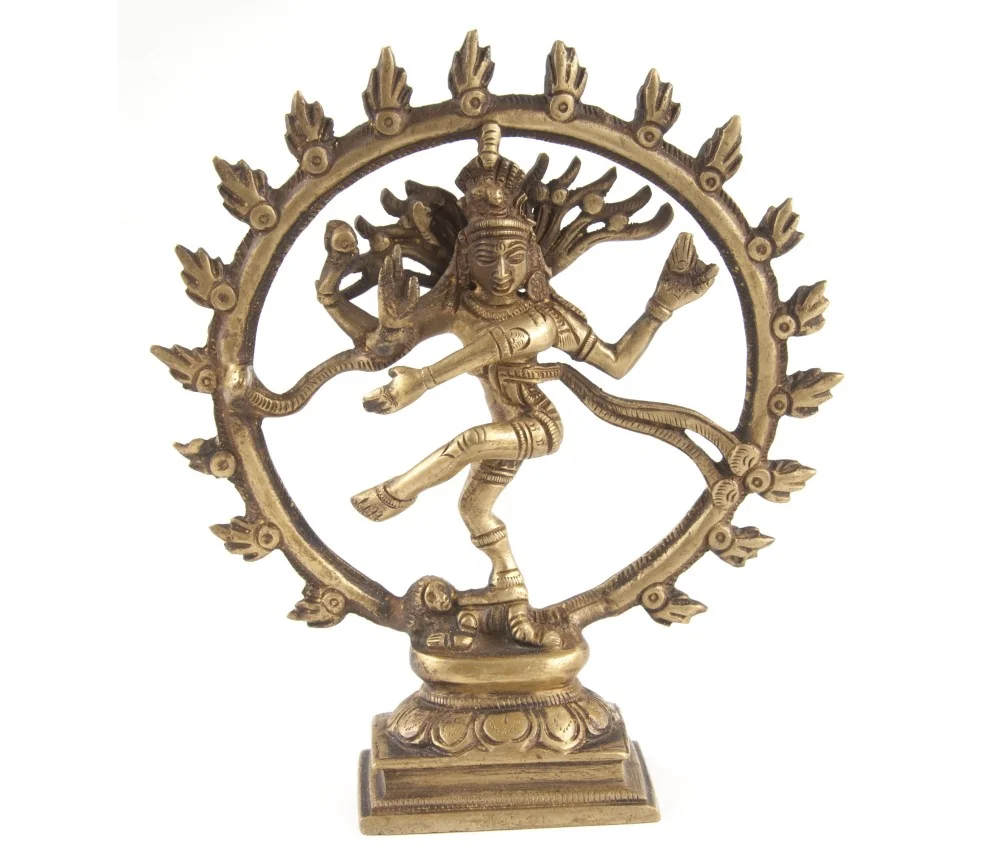 Statue - Shiva aus Messing ca.16,5 cm