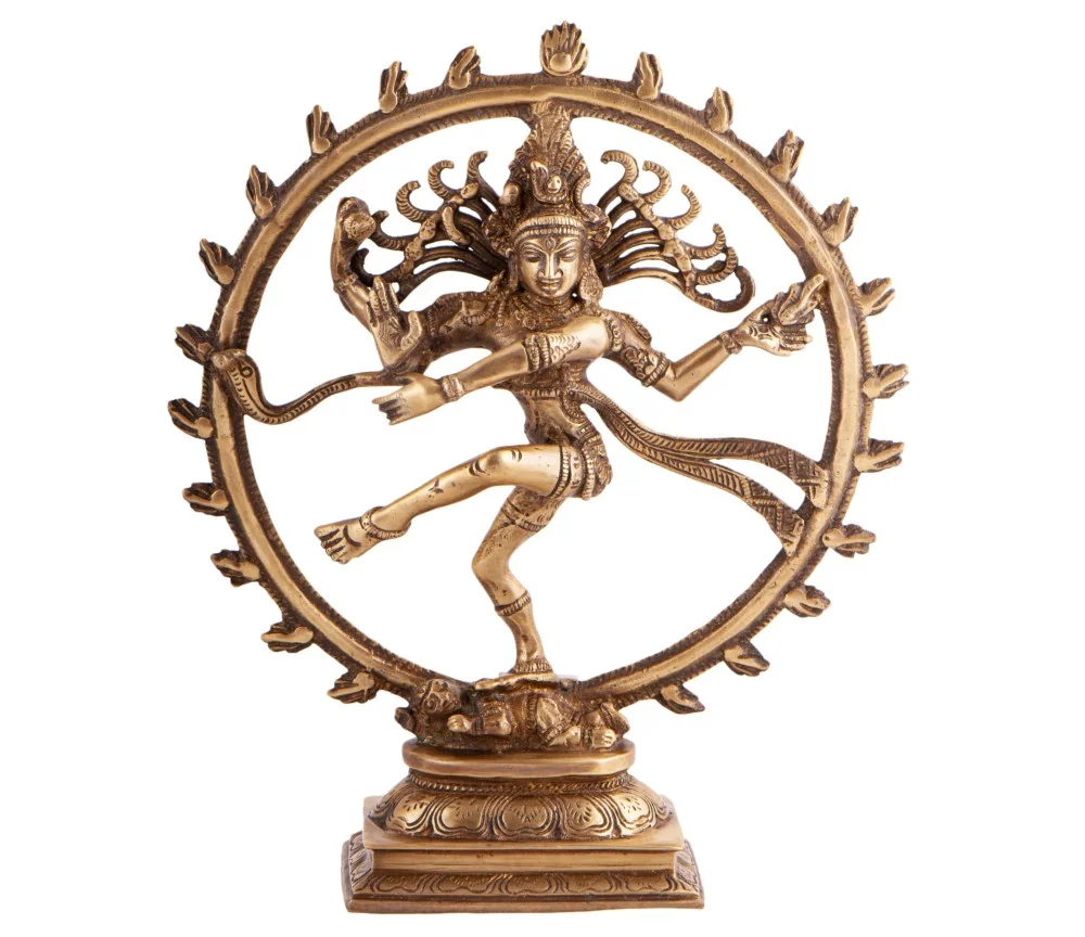 Statue - Shiva aus Messing ca.28 cm