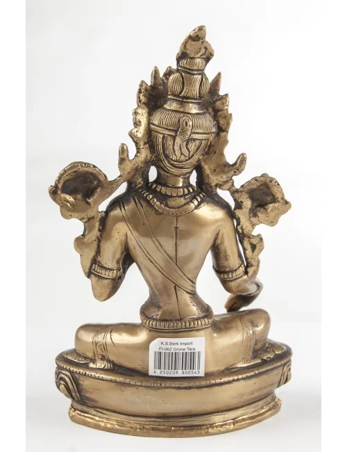 Statue - Grüne Tara Messing ca. 21 cm