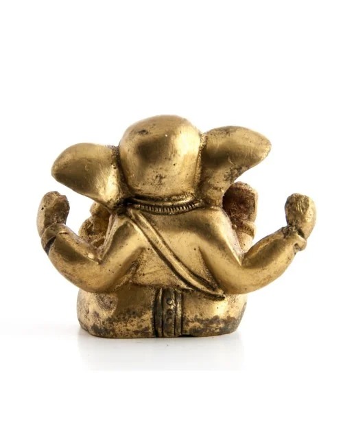 Statue - Ganesha - 5 cm - aus Messing