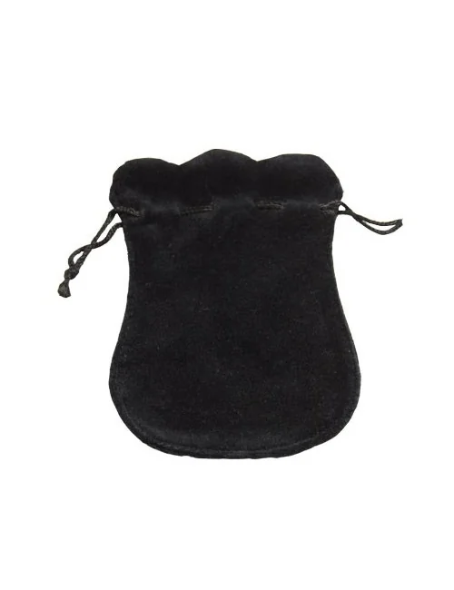 Samtbeutel schwarz