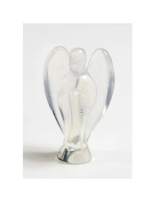 Edelsteinengel - Engel aus Engelchen aus Opalglas,, ca. 3,5 cm