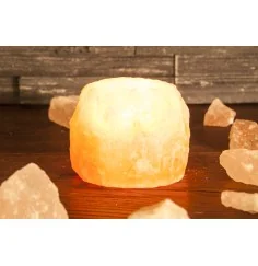 Teelichthalter - Salzkristall - Salzteelicht - ca. 1 Kg