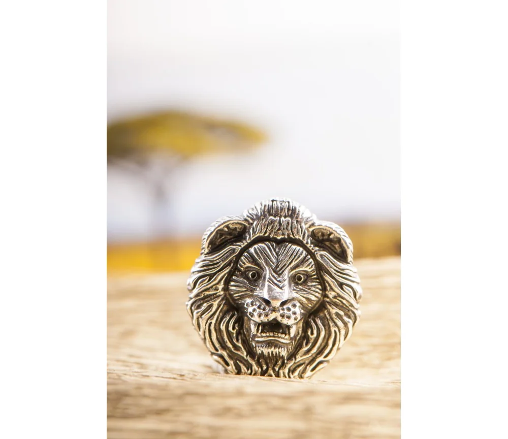 Anhänger - Lion - 925er Sterling Silber