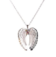 Kette mit Schutzengelflügelanhänger ca. 50 cm