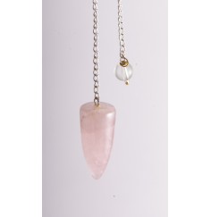 Pendel - Zapfen - Rosenquarz