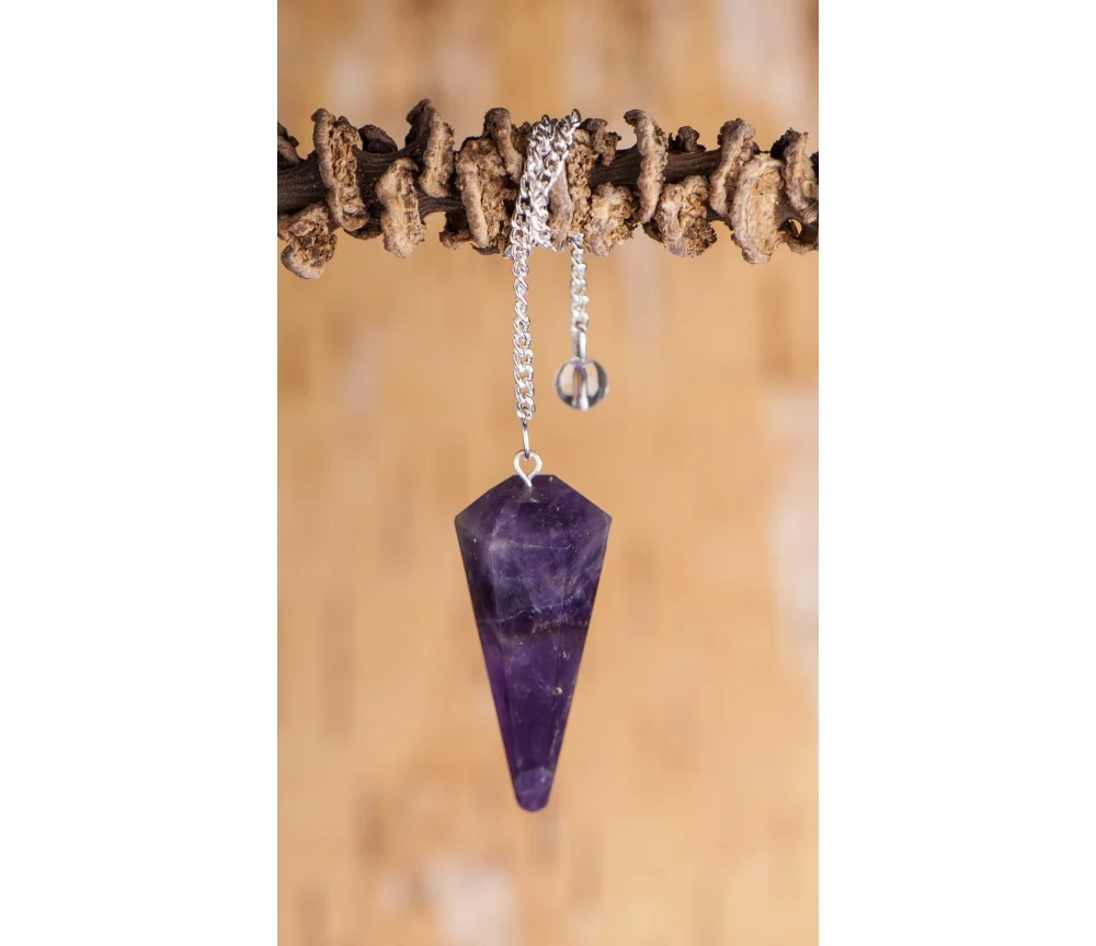 Pendel - Sechskantpendel - Amethyst