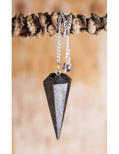 Pendel - Sechskantpendel - Hämatit