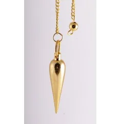 Pendel - Zapfenpendel- Messing vergoldet