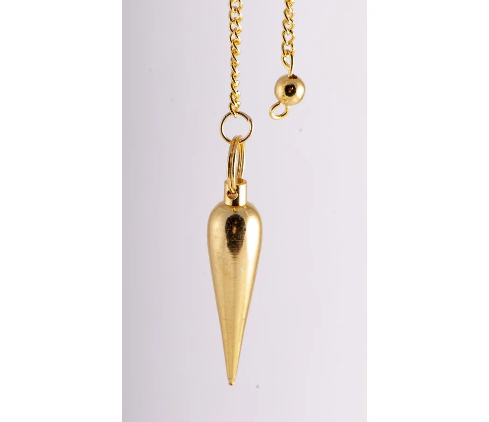 Pendel - Zapfenpendel- Messing vergoldet