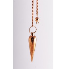 Pendel - Zapfenpendel - Messing verkupfert