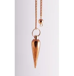 Pendel - Zapfenpendel - Messing verkupfert