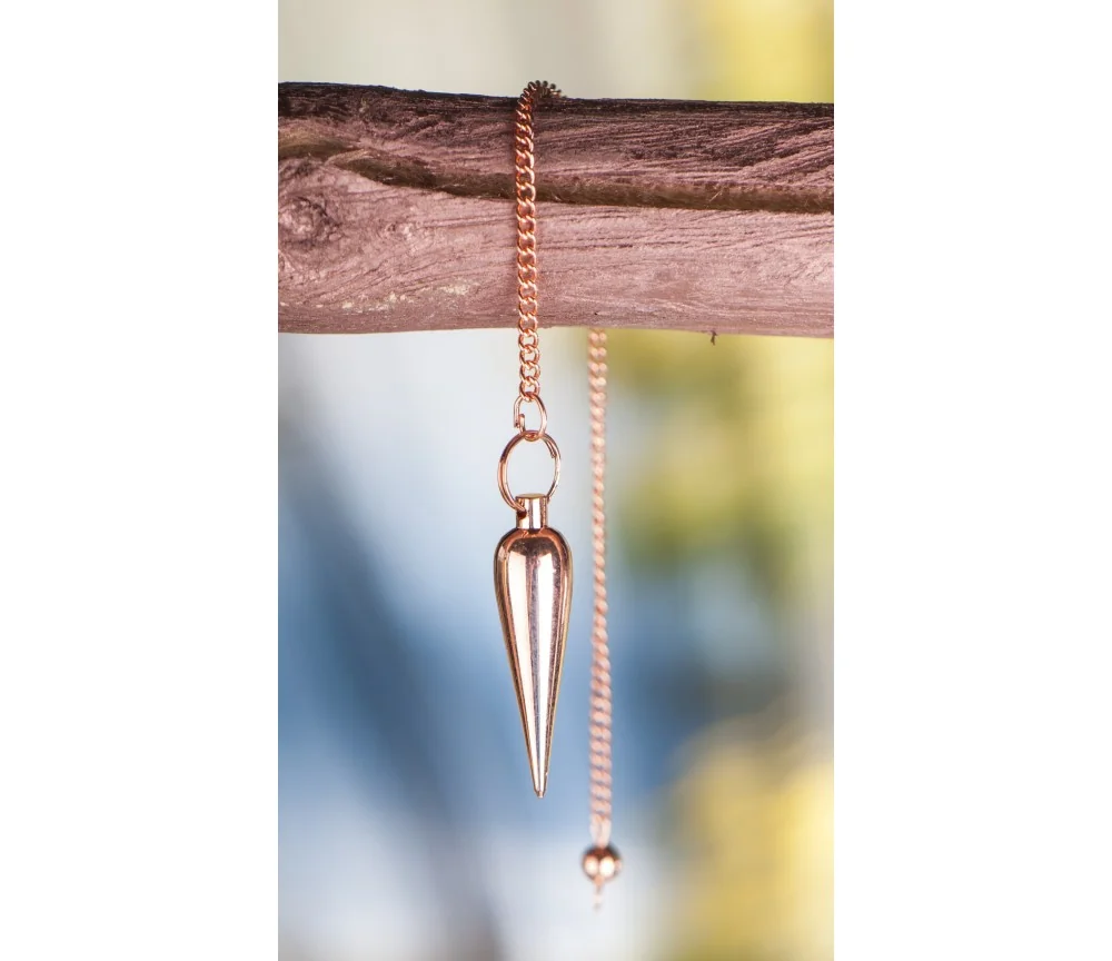 Pendel - Zapfenpendel - Messing verkupfert