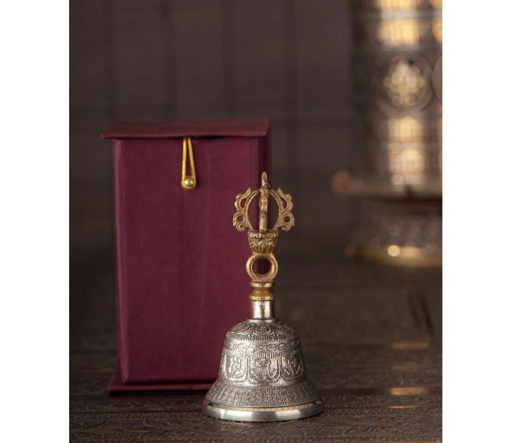 Glocke mit Dorje Griff ca. 11cm