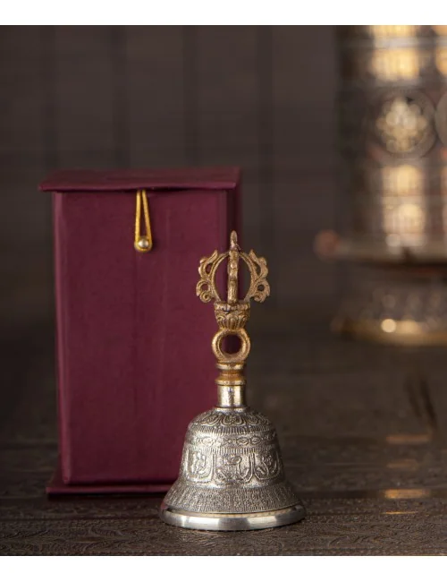 Glocke mit Dorje Griff ca. 11cm
