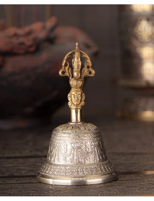 Glocke mit Dorje Griff ca. 12,5cm