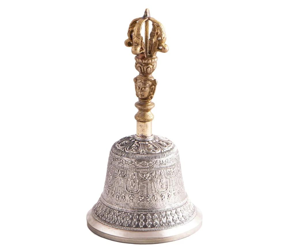 Glocke mit Dorje Griff ca. 18cm
