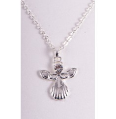 Kette mit Anhänger Schutzengel ca. 50 cm