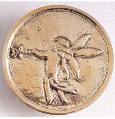 Münze - Elfe, Messing ca. 5,5 cm