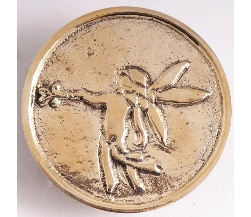 Münze - Elfe, Messing ca. 5,5 cm