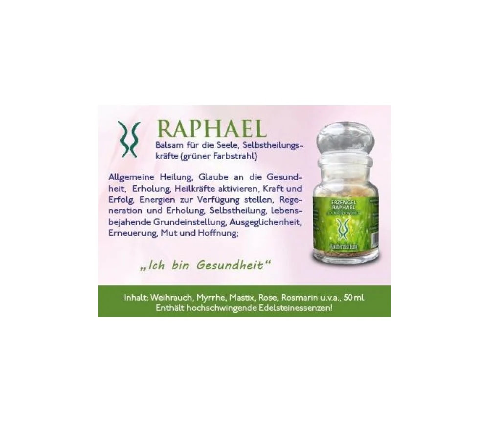 Engelalm - Räuchermischung - Erzengel RAPHAEL - 50 ml
