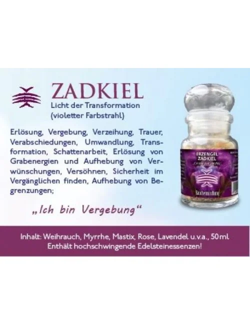 Engelalm - Räuchermischung - Erzengel ZADKIEL - 50 ml