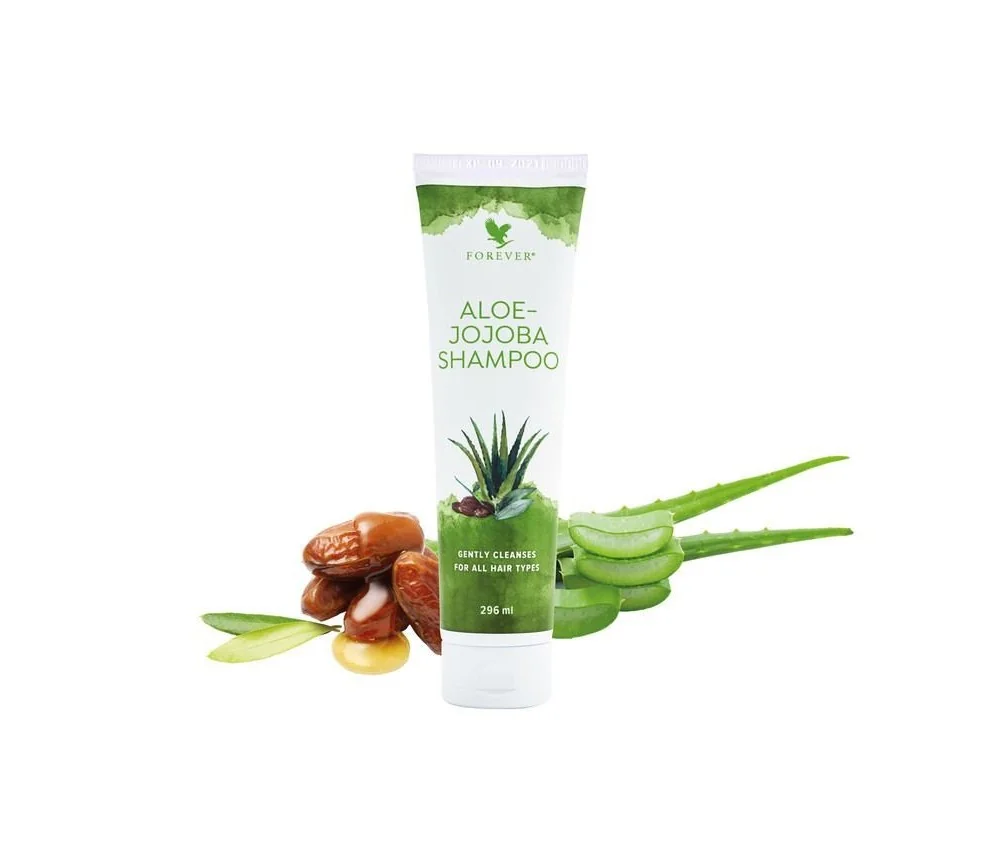 Forever - Aloe Jojoba Shampoo - Kräftigendes Shampoo mit Aloe Vera und Jojobaöl - 296ml
