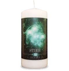 Engelalm - Energiekerze - Astro - Stier - 150/70