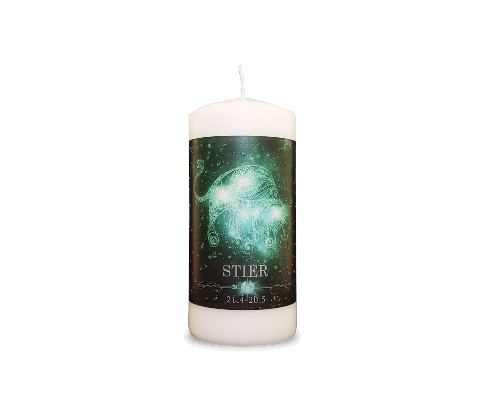 Engelalm - Energiekerze - Astro - Stier - 150/70