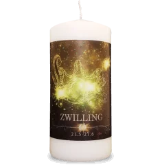 Engelalm - Energiekerze - Astro - Zwilling - 150/70