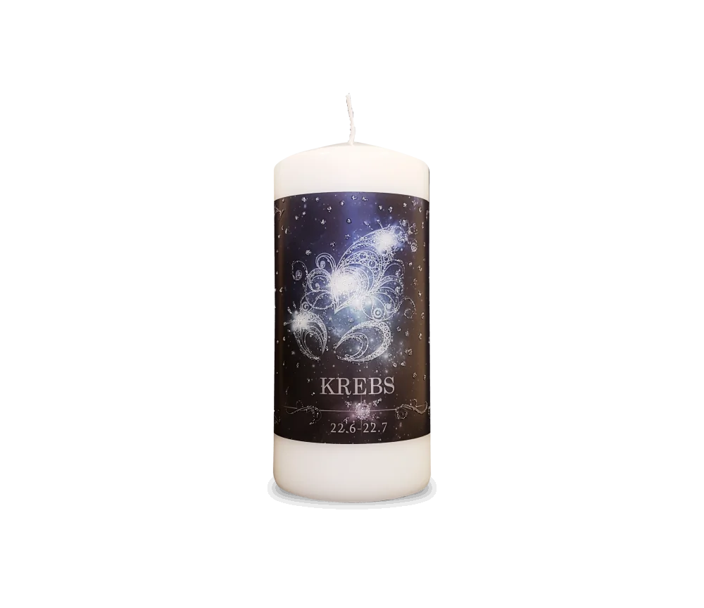 Engelalm - Energiekerze - Astro - Krebs - 150/70